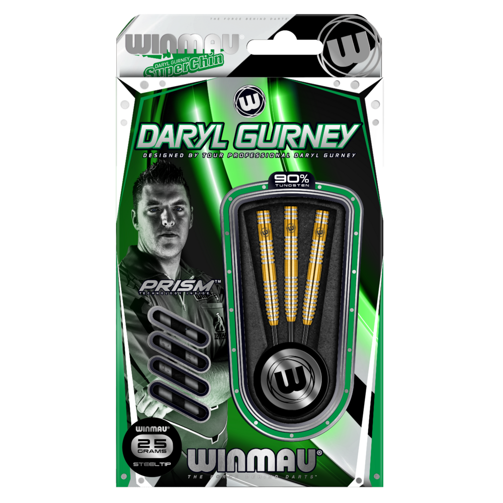 Winmau Daryl Gurney Gold 90% 25gr