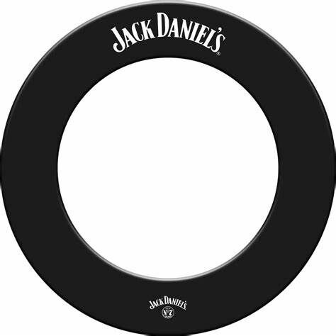  Jack Daniels Dartboard Surround - Black